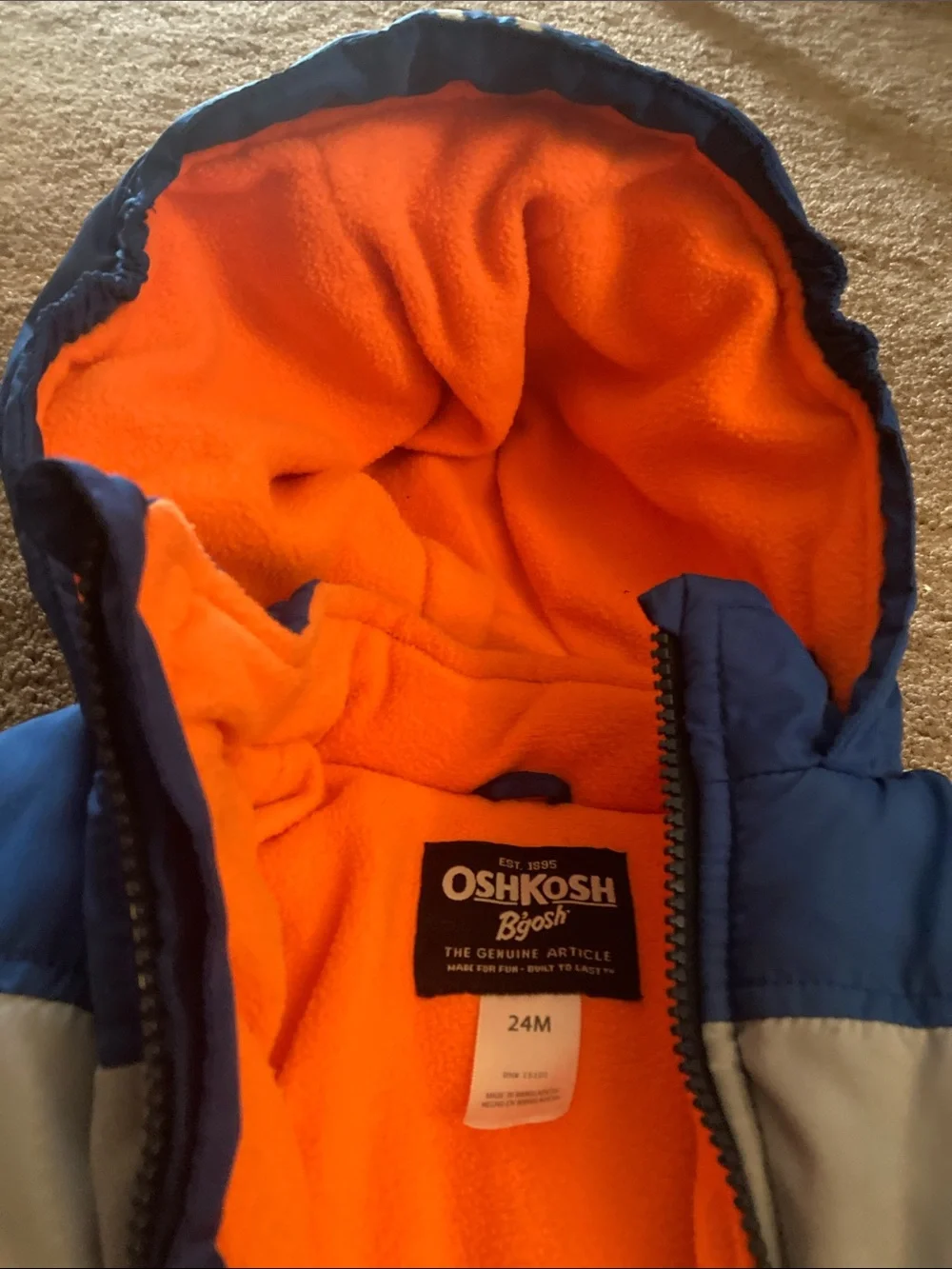 Oshkosh toddler 24 months jacket